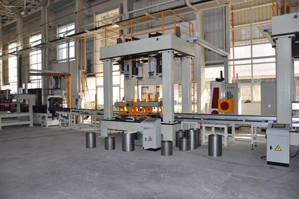 立式縮口內卷機